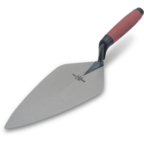 MARSHALLTOWN 3310.5FG London Brick Trowel, 10.5 x 4.75 Inch Masonry Finishing Tool with DuraSoft Handle