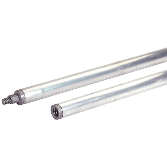 Marshalltown 14804 6' Threaded Aluminum 1-3/4" Float Handle - Quantity 4 — Residential Use, Standard Application