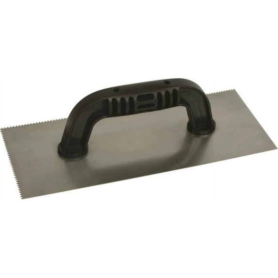 Marshalltown Trowel 16255 11 x 4.5-In. Square-Notch Trowel