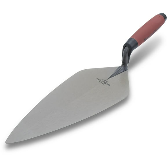 MARSHALLTOWN 3311.5FG London Brick Trowel, 11.5 x 5 Inch Masonry Finishing Tool with DuraSoft Handle, Made in the USA