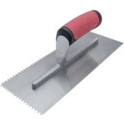 Marshalltown 4-1/2 in. W Steel Notched Trowel