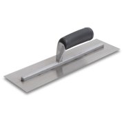 QLT 4 In. x 16 In. Finishing Trowel with Curved Plastic Handle