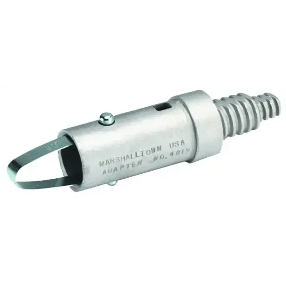 Marshalltown 4819 Male Pushbutton Handle Adapter, Each