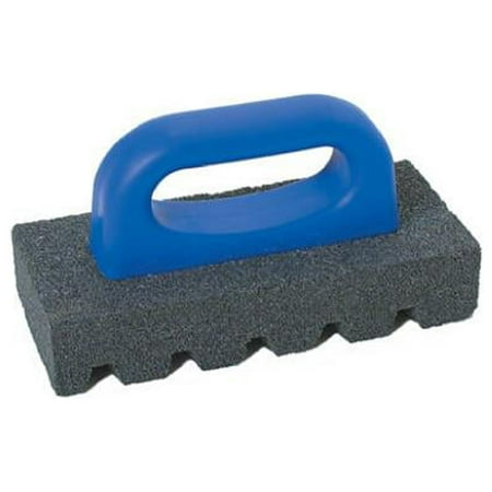 Marshalltown Rub Brick,Gray/Blue,20 Grit,6 x 3 x 1 In 840