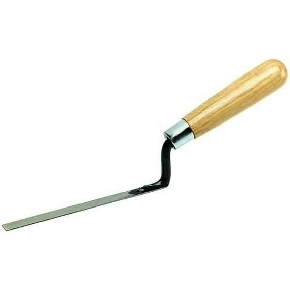 Marshalltown 98 Tuck Pointer, 3/8 in W, 6 in L, Steel, Hardwood Handle