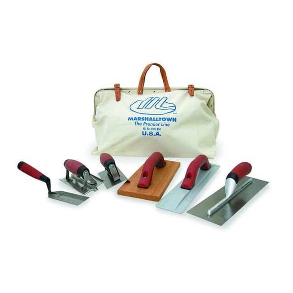 Marshalltown Concrete Tool Kit,7 PC CTK2