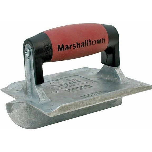 Marshalltown Hand Groover,6 x 4-3/8 In,1/4 In Radius 834D