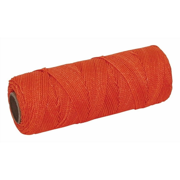 Marshalltown ML338 Braided Nylon Mason's Line 500', Orange