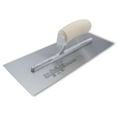 thumbnail image 1 of MARSHALLTOWN MXS57 14 x 3 inch High Carbon Steel Finishing Trowel, Curved Wood Handle, for Masonry, Concrete, Brick Laying, 1 of 6