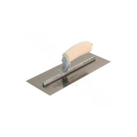 Marshalltown MXS62 Concrete Finishing Trowels, Hardwood Handle, 12 x 4 Blade