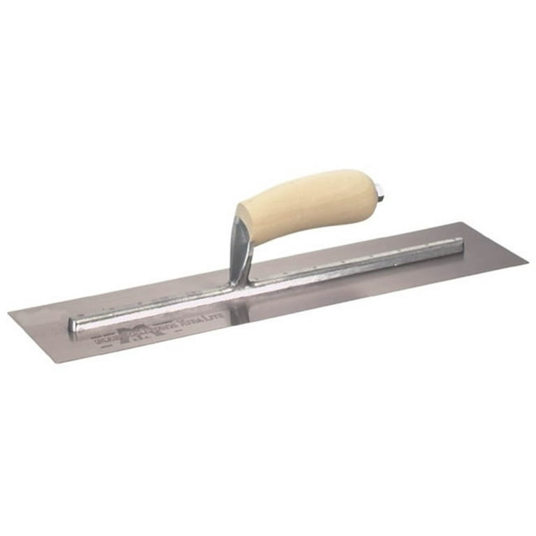 Marshalltown 4 in. W X 14 in. L High Carbon Steel Finishing Trowel Marshalltown 4 in. W X 14 in. L High Carbon Steel Finishing Trowel