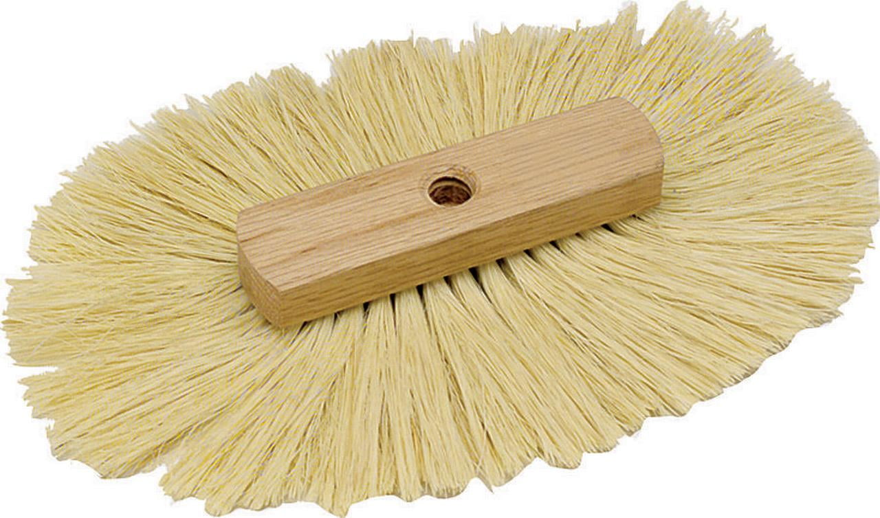 Marshalltown White Tampico Hemp Bristle Wooden Drywall Brush