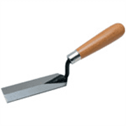 MARSHALLTOWN QLT 934 Margin Trowel, 5 x 1-1/2 inch, Carbon Steel Blade, Hardwood Handle