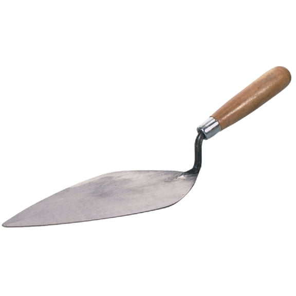 Marshalltown QLT London Brick Trowel - Wood Handle - 10 In. x 4-3/4 In.