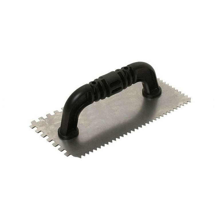 Marshalltown QLT 4 in. W Steel Notched Trowel