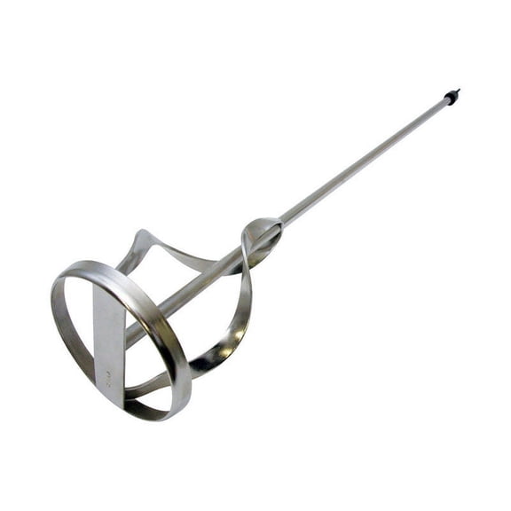 Marshalltown Steel Ribbon Mud Mixer 2 in. W X 16 in. L