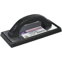 Marshalltown Rubber Float Drywall Plaster Float - Compact - 9 x 4 Inch Multicolor