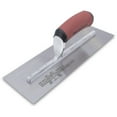 thumbnail image 1 of MARSHALLTOWN MXS13D 13 x 5 inch High Carbon Steel Finishing Trowel, Curved DuraSoft Handle, for Masonry, Concrete, Brick Laying, 1 of 6