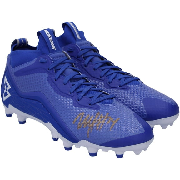 Marshawn Lynch Seattle Seahawks Autographed Blue Beast Mode B.T.A Elite Football Cleats - Fanatics Authentic Certified