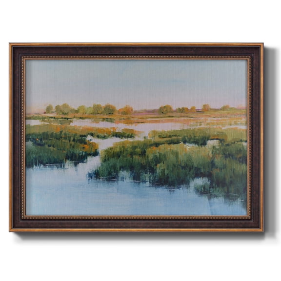 Marshland View II Premium Framed Canvas- Ready to Hang