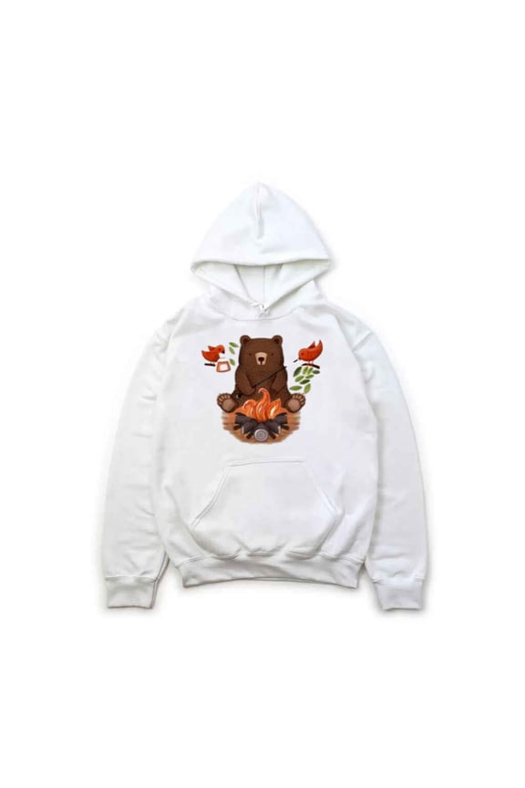 Marshmallow Bear Cute Soft Foodie Cozy Cartoon Humor T-Shirt , Hoodie , Sweatshirt, for men & women, up to size 5XL.