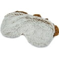Marshmallow Brown Microwaveable Lavendar Scented Eye Mask