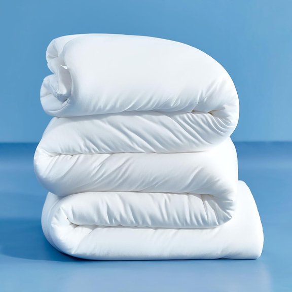 Marshmallow Cloud Comforter Twinxl, Ultra  Double-Stuffed Down Alternative Duvet Insert, Temperature-Regulating   Comforter, Lightweight Soft Luxury Cooling Bedding Cloud Quilt, White