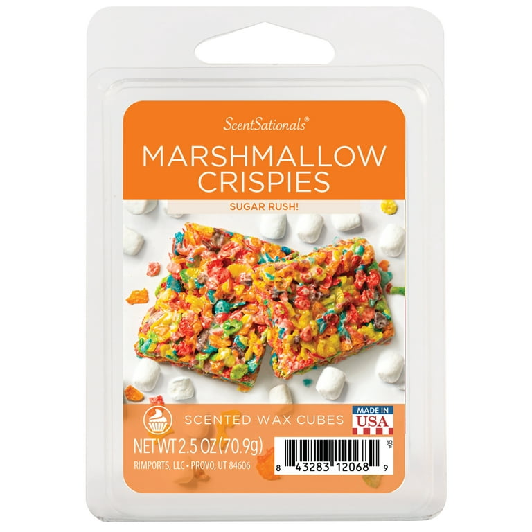Marshmallow Crispies Scented Wax Melts, ScentSationals, 2.5 oz (1