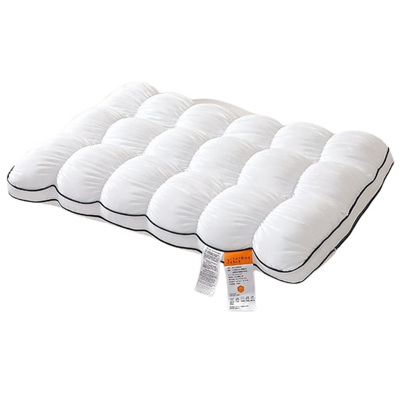 Marshmallow Fluff Pillow, Cooling Marshmallow Puff Pillow, Mellow Sleep Cloud IceSilk Bed Pillows for Adults, Super Soft Premium Down-Alternative Filling Pillows for Side Sleeper 29*19in