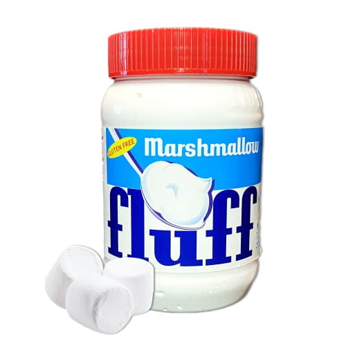 Marshmallow Fluff | Traditional Marshmallow Spread and Cr譥 | Gluten Free,  No Fat or Cholesterol (Strawberry, 7.5 Ounce (Pack of 1))