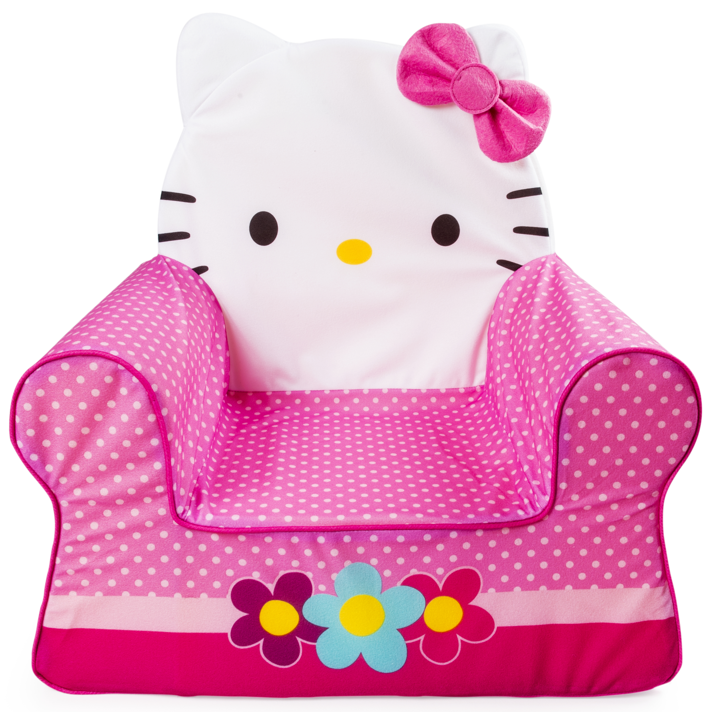 Marshmallow Furniture, Children's Foam Comfy Chair, Hello Kitty, by Spin Master - image 1 of 2