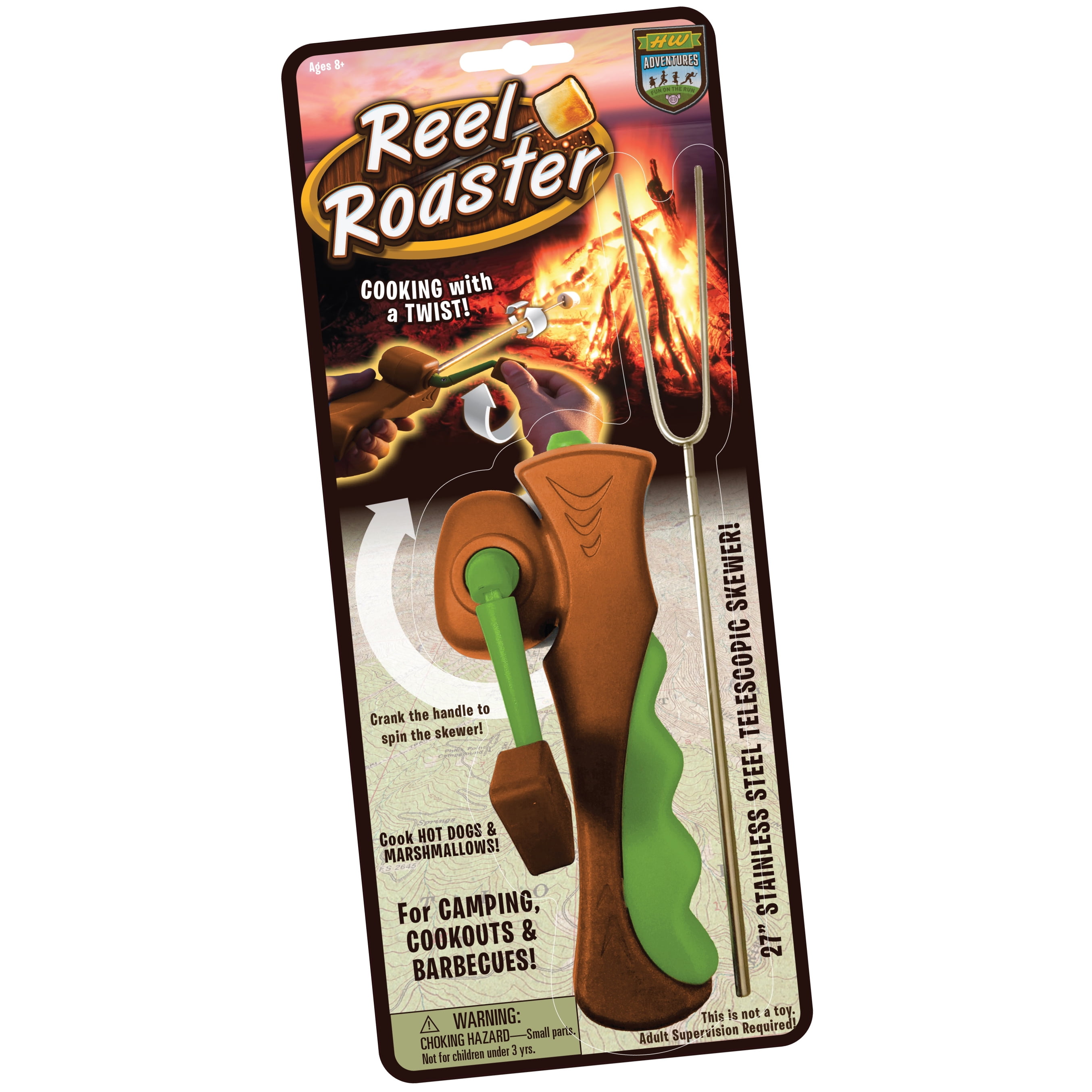 Marshmallow & Hot Dog Reel Roaster