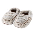 thumbnail image 1 of Marshmallow Microwavable Slipper, Brown & Gray - Size 6-10 US, 1 of 1