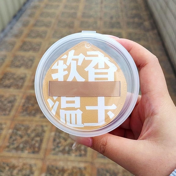 Marshmallow Powder Puff - Soft Cotton Makeup Sponge for Wet & Dry Foundation, BB Cream, Even Application, Reusable & Washable