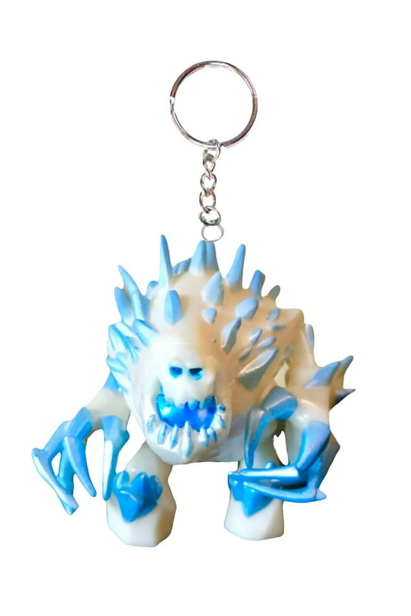 Marshmallow Pvc Key Ring Keychain Ornament Figure Figurine Charm New Rare