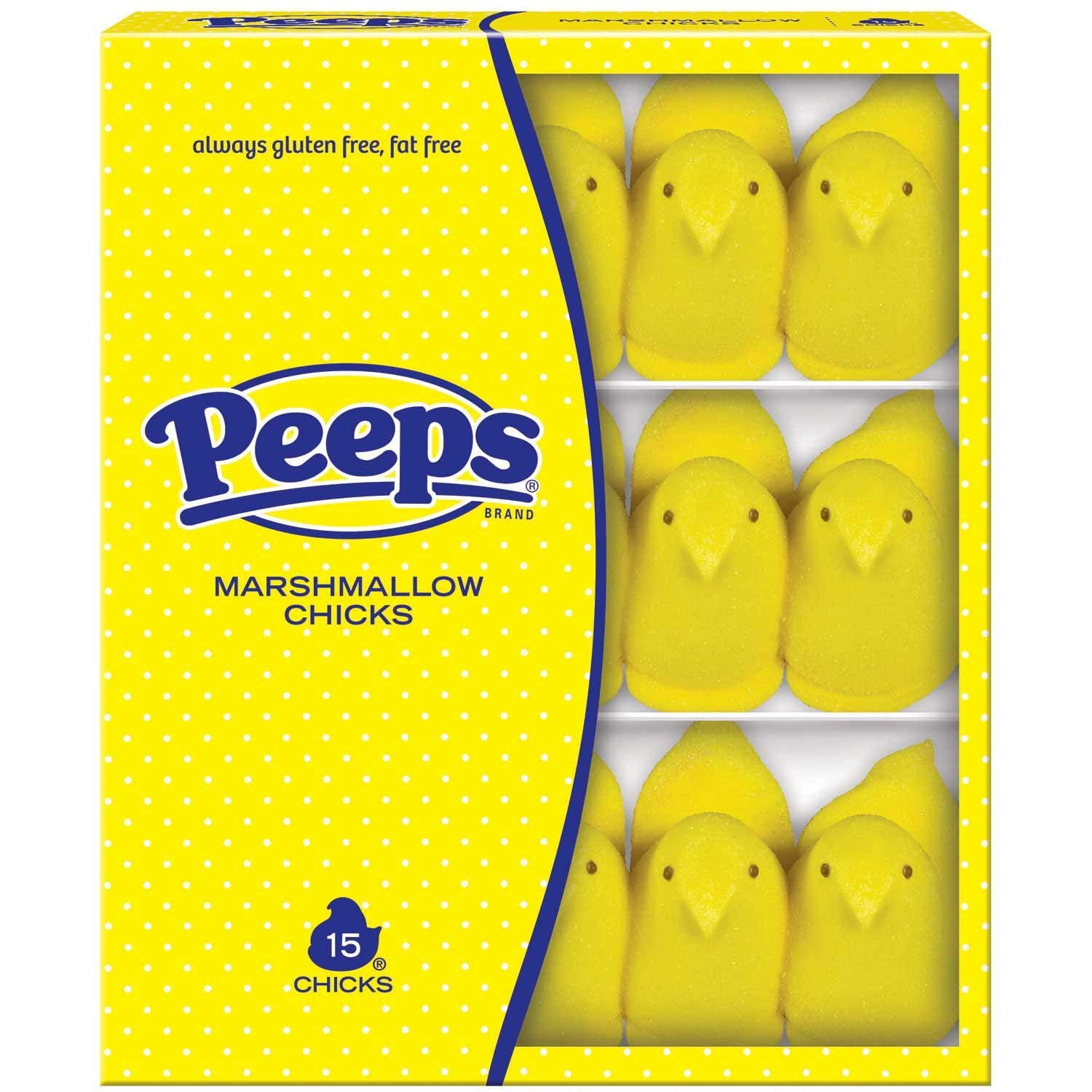 Marshmallow Yellow Chicks 4 5 Ounce Pack Of 6 Walmart marshmallow-yellow-chicks-4-5-ounce-pack-of-6-walmart