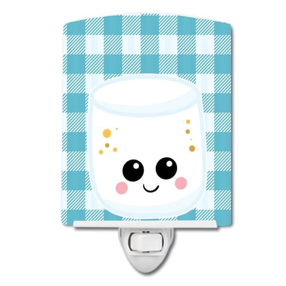 Marshmellow Face Ceramic Night Light
