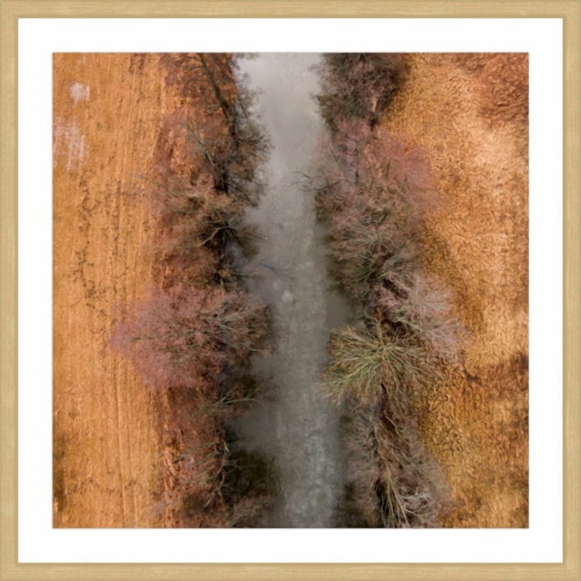 "Marshy Path" by Karolis Janulis Framed Painting Print