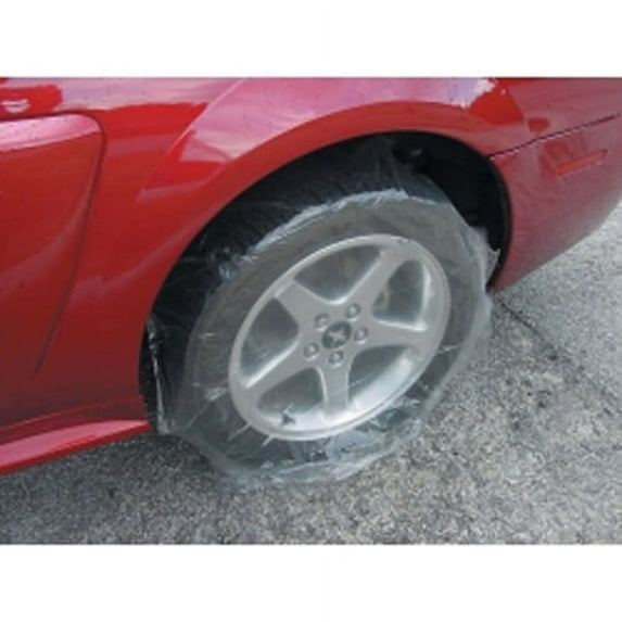 Marson 30204 Marson Kwikee Disposable Plastic Wheel Maskers, X- Large - 125 per Box