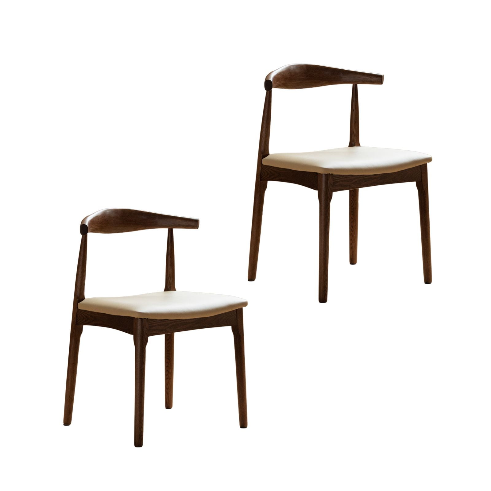 Marsrizon Home,Horn Chair,MidCentury Modern Dining Chair,Solid Oak