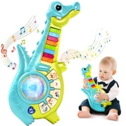 Marstone Toddler Toys for 1 2 Year Old Boy Gift Baby Musical Toys 12-18 Months, Educational Learning Piano Guitar for Baby 1-3 with Animals and Sounds, 1st First Birthday Gifts for Kids, Girls