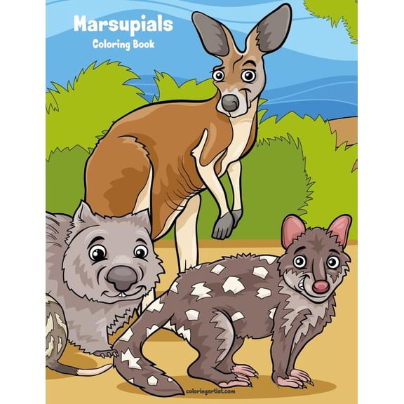 Marsupials Marsupials Coloring Book 1, Book 1, (Paperback)