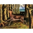 thumbnail image 1 of Mart Frida Kahlo The Little Deer 24” x 18” Canvas Art Prints, 1 of 3