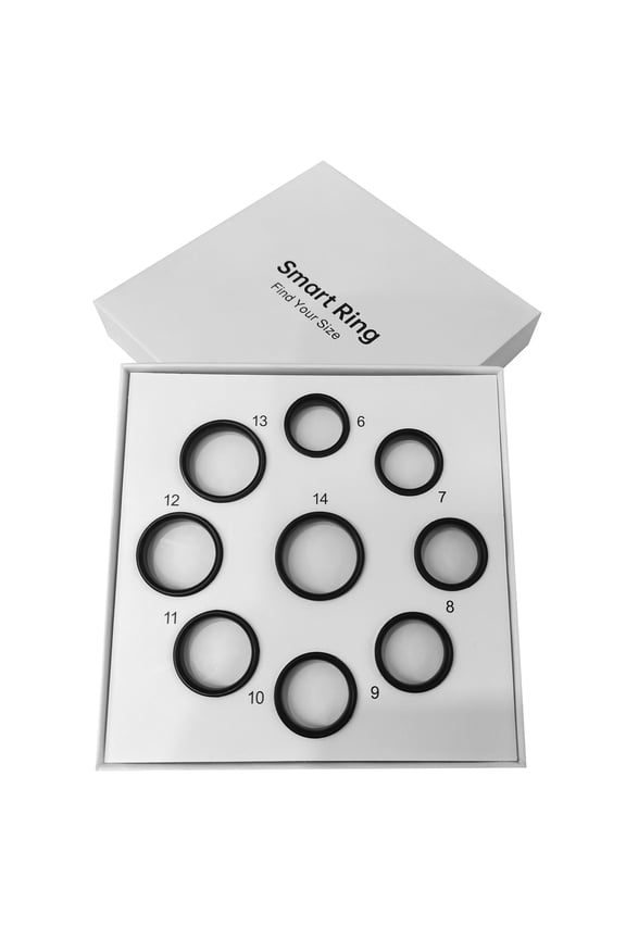 Mart Ring Sizing Kit Find Your Perfect Fit Before You Buy | Sizes 5-14 | Essential Sizing Guide for Smart Wearable Ring