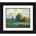 thumbnail image 1 of Martín Malharro 14x12 Black Ornate Wood Framed Double Matted Museum Art Print Titled: Las Parvas (La Pampa Today) (1885 - 1911), 1 of 5