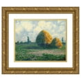 thumbnail image 1 of Martín Malharro 24x20 Gold Ornate Framed and Double Matted Museum Art Print Titled - Las Parvas (La Pampa Today) (1885 - 1911), 1 of 4