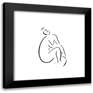 Marteau, Frederique 12x12 Black Modern Framed Museum Art Print Titled - Florence
