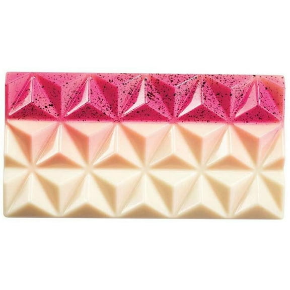 Martellato MA2009 3 Piece Polycarbonate Bar Pyramids Mould, 138 x 72 x 11 mm, Transparent