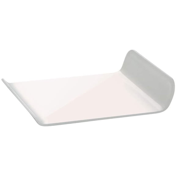 Martellato PL00201 Rectangular Dessert Plate, 100 Pieces White