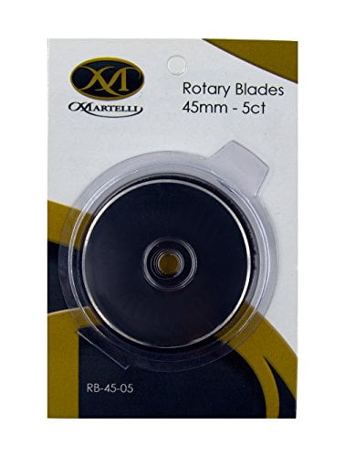 Martelli Rotary Cutter Blades (45mm, 5 Blades)